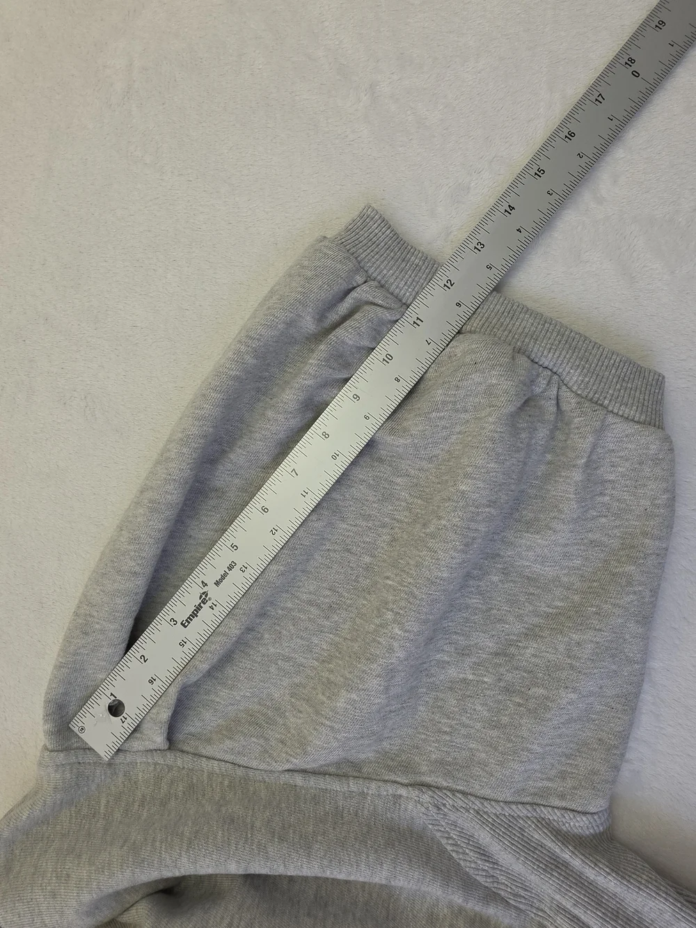 Aerie Puff Sleeve Cropped Top Womens XL Gray Knit Casual Short Sleeve - Picture 8 of 9